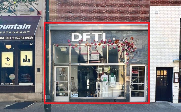 Pictures of Retail property located at 2032 Chestnut St, Philadelphia, PA 19103 for lease - image #1