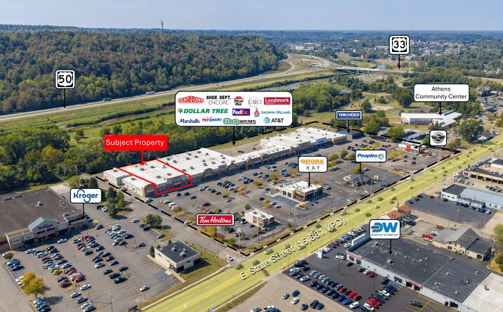 Pictures of Retail property located at 743 E State St, Athens, OH 45701 for lease - image #1