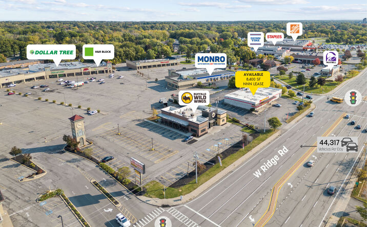 Pictures of Retail property located at 1460 W Ridge Rd, Rochester, NY 14615 for lease - image #1