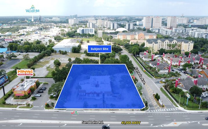 Pictures of Retail, Land, Restaurant property located at 6707 Sand Lake Rd, Orlando, FL 32819 for lease - image #1
