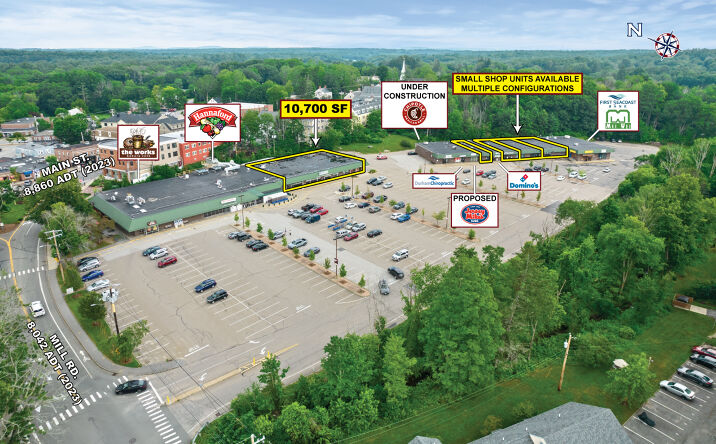 Pictures of Retail property located at 5-7 Mill Rd, Durham, NH 03824 for lease - image #1