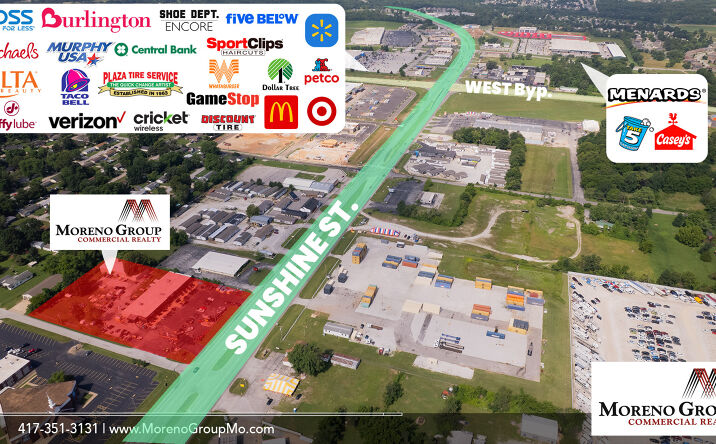 Pictures of Retail, Restaurant property located at 3114 W Sunshine St, Springfield, MO 65807 for lease - image #1