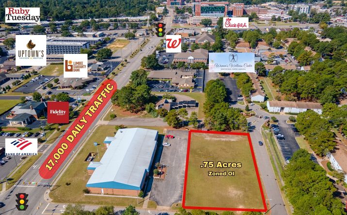 Pictures of Land property located at 2860 Village Dr, Fayetteville, NC 28304 for lease - image #1