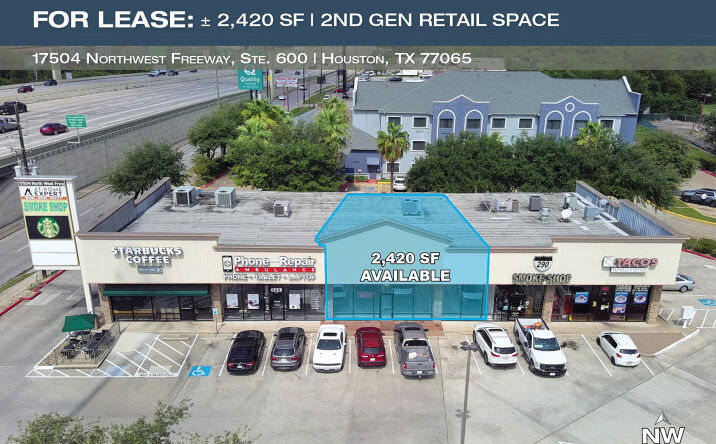 Pictures of Retail, Office, Special Purpose property located at 17504 Northwest Fwy, Houston, TX 77065 for lease - image #1