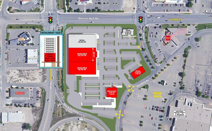 Pictures of Retail, Land, Restaurant property located at 2405 Patterson Rd, Grand Junction, CO 81505 for lease - image #1