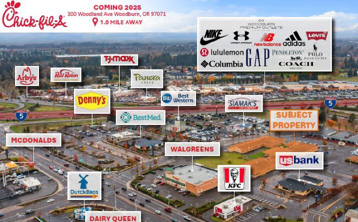 Pictures of Retail, Office property located at 2213 Country Club Rd, Woodburn, OR 97071 for lease - image #1
