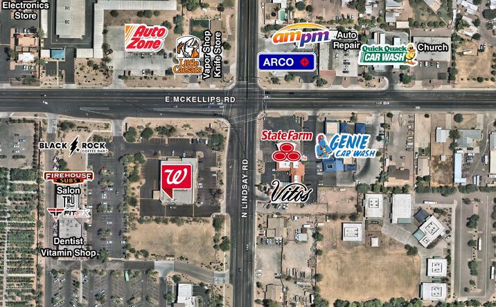 Pictures of Retail property located at 2725 E McKellips Rd, Mesa, AZ 85213 for lease - image #1
