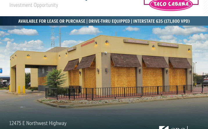 Pictures of Retail property located at 12475 E NW Hwy, Dallas, TX 75228 for lease - image #1