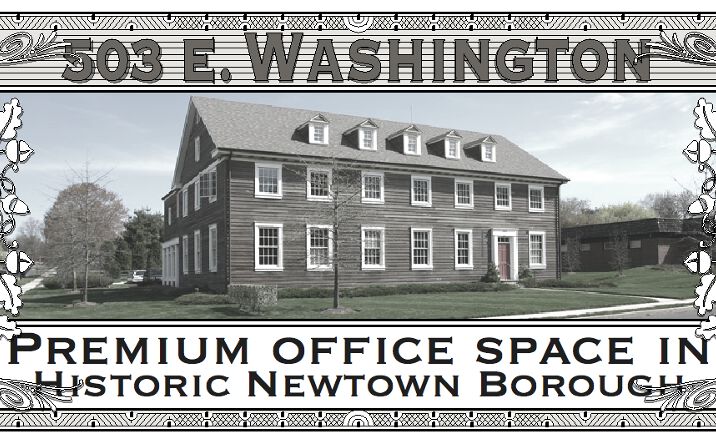 Pictures of Office property located at 503 Washington Ave, Newtown, PA 18940 for lease - image #1