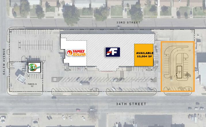 Pictures of Land property located at 4422 34th St, Lubbock, TX 79410 for lease - image #1