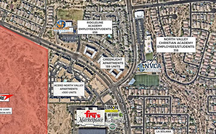 Pictures of Retail, Land property located at 2820 W Dove Valley Rd, Phoenix, AZ 85085 for lease - image #1