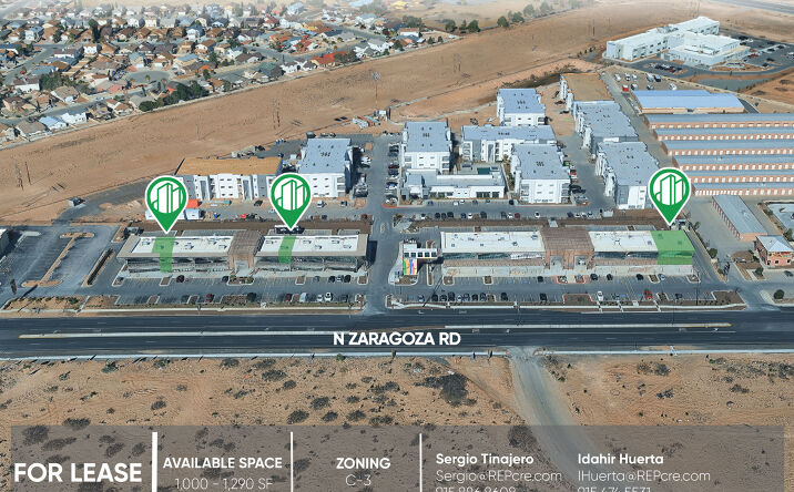 Pictures of Retail property located at 2601 N Zaragoza Rd, El Paso, TX 79938 for lease - image #1