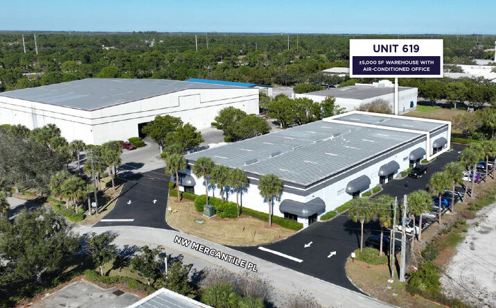 Pictures of Industrial property located at 603 NW Mercantile Pl, Port St. Lucie, FL 34986 for lease - image #1