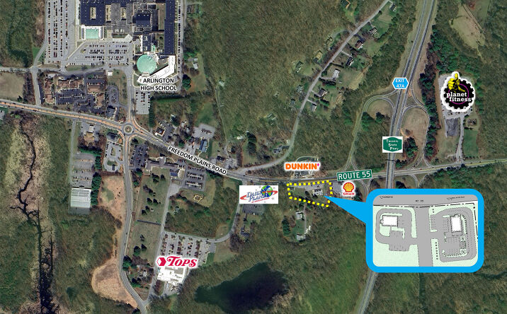 Pictures of Retail, Land property located at 1208-1214 State Rte 55, Lagrangeville, NY 12540 for lease - image #1