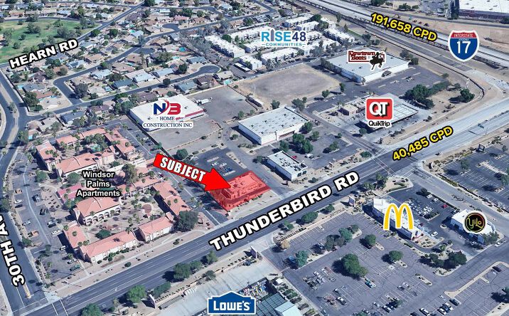 Pictures of Retail property located at WNWC of Thunderbird Rd and Interstate 17, Phoenix, AZ 85023 for lease - image #1
