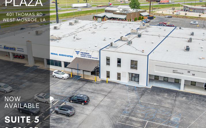 Pictures of Office property located at 401 Thomas Rd, West Monroe, LA 71292 for lease - image #1