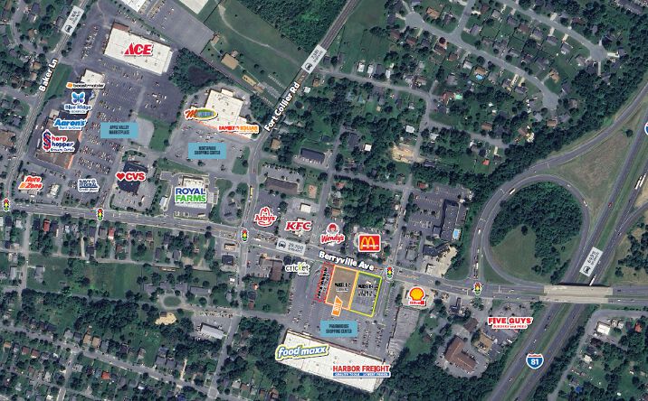 Pictures of Retail property located at 1141 Berryville Ave, Winchester, VA 22601 for lease - image #1
