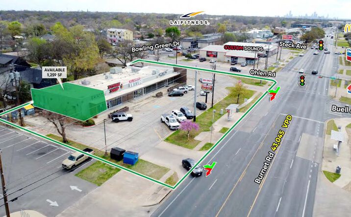 Pictures of Retail property located at 8303 Burnet Rd, Austin, TX 78757 for lease - image #1