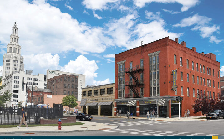Pictures of Office property located at 68-76 E Huron St, Buffalo, NY 14203 for lease - image #1