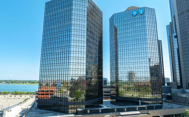 Pictures of Retail, Office property located at 500 Renaissance Center, Detroit, MI 48243 for lease - image #1