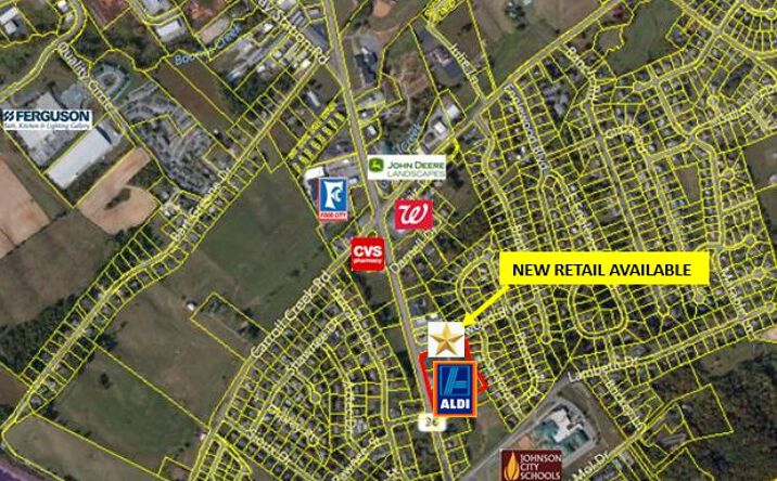 Pictures of Retail, Office, Restaurant property located at 110 Whitewood Blvd, Johnson City, TN 37601 for lease - image #1