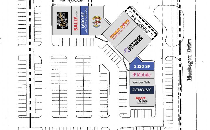 Pictures of Retail property located at 1901 Melody Ln, Greenfield, IN 46140 for lease - image #1