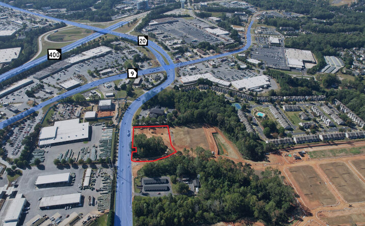 Pictures of Land property located at 608 Veterans Memorial Blvd, Cumming, GA 30040 for lease - image #1