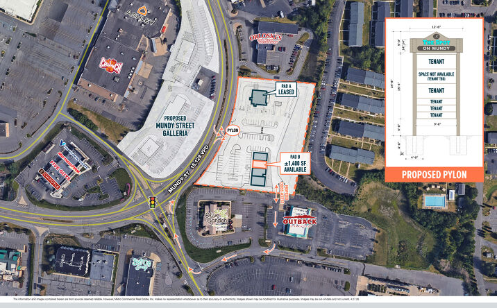 Pictures of Retail property located at 291 Mundy St, Wilkes-Barre Township, PA 18702 for lease - image #1