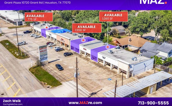 Pictures of Retail property located at 10720 grant rd, Houston, TX 77090 for lease - image #1