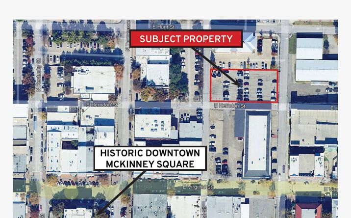 Pictures of Land property located at Johnson, Herndon, & Chestnut St, McKinney, TX 75069 for lease - image #1