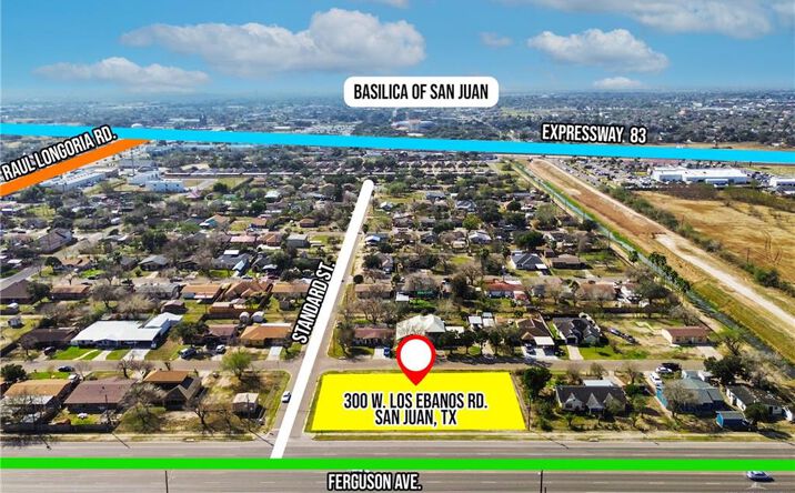 Pictures of Land property located at 300 Los Ebanos Street, San Juan, TX 78589 for lease - image #1