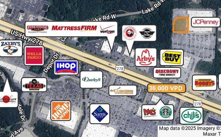 Pictures of Retail, Land property located at 5043 Jimmy Lee Smith Pkwy, Hiram, GA 30141 for lease - image #1