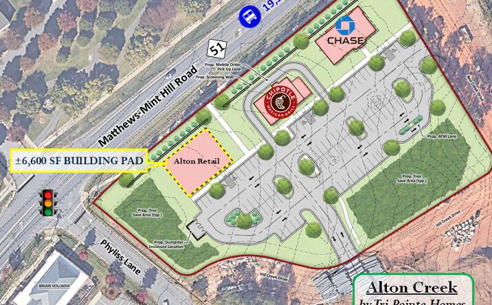 Pictures of Retail property located at 6412 Matthews-Mint Hill Rd, Charlotte, NC 28227 for lease - image #1