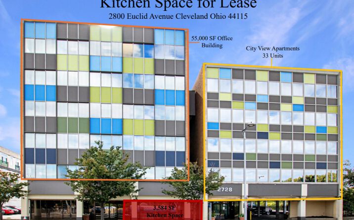 Pictures of Restaurant, Special Purpose property located at 2800 Euclid Ave, Cleveland, OH 44115 for lease - image #1