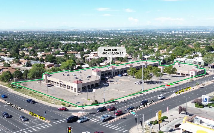 Pictures of Retail property located at 12500 Montgomery Blvd NE, Albuquerque, NM 87111 for lease - image #1