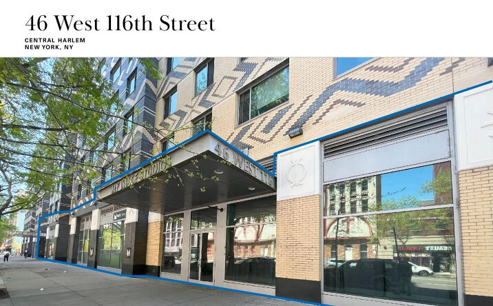 Pictures of Retail property located at 46 West 116th Street, New York, NY 10026 for lease - image #1