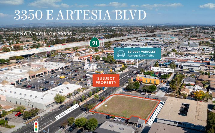 Pictures of Land, Retail, Restaurant property located at 3350 E Artesia Blvd, Long Beach, CA 90805 for lease - image #1