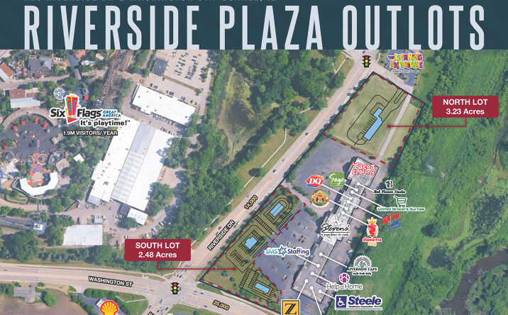 Pictures of Retail, Land property located at 401 N Riverside Dr, Gurnee, IL 60031 for lease - image #1