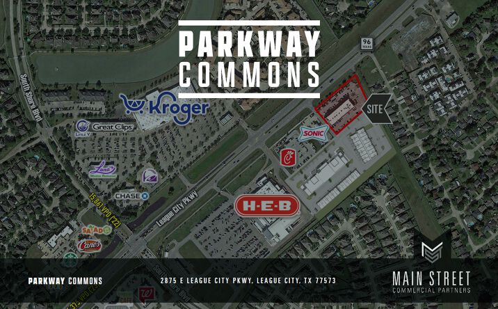 Pictures of Retail, Restaurant property located at 2875 E League City Pkwy, League City, TX 77573 for lease - image #1