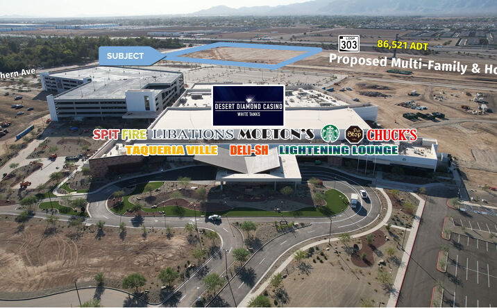 Pictures of Retail, Land property located at SEC Loop 303 & Northern Parkway, Waddell, AZ 85355 for lease - image #1
