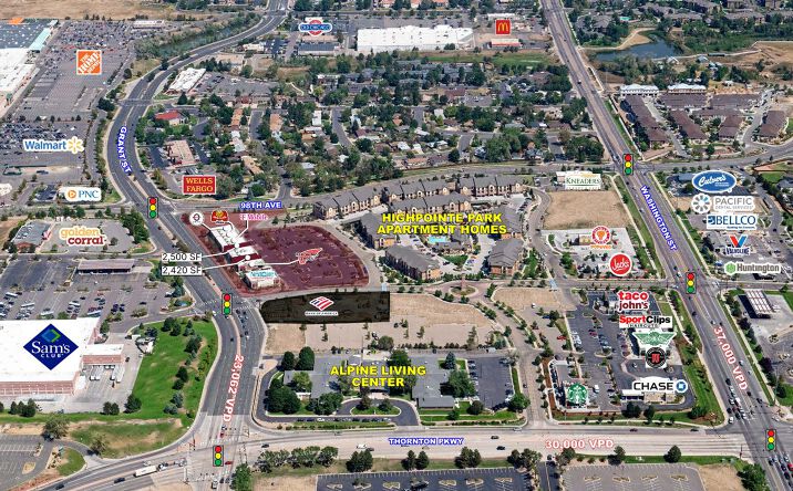 Pictures of Retail property located at 98th Avenue & Grant Street, Thornton, CO 80229 for lease - image #1