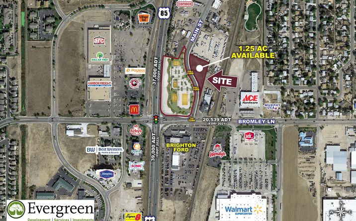 Pictures of Retail property located at Bromley Lane & Highway 85, Brighton, CO 80601 for lease - image #1