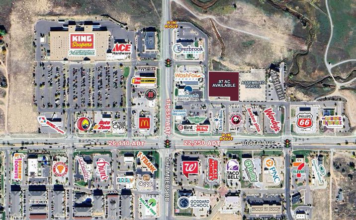 Pictures of Land property located at 104th Avenue and Chambers Road, Commerce City, CO 80022 for lease - image #1