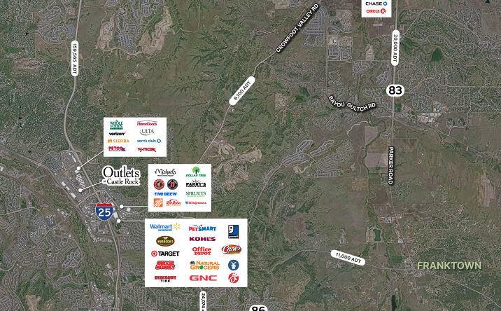 Pictures of Retail, Land property located at 468 N Ridge Rd, Castle Rock, CO 80104 for lease - image #1