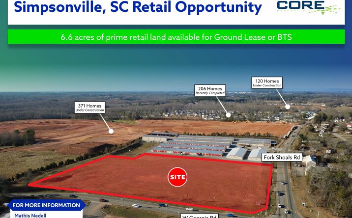 Pictures of Land property located at 2920 Fork Shoals Rd, Piedmont, SC 29673 for lease - image #1