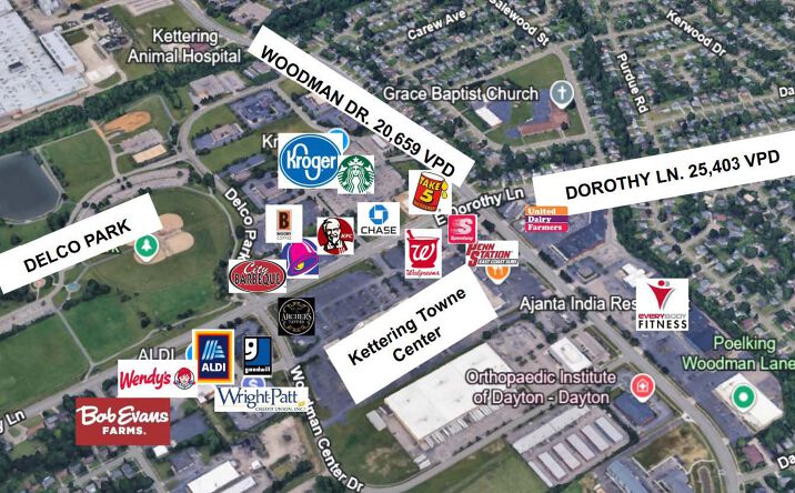 Pictures of Retail property located at 3067 Woodman Dr, Kettering, OH 45420 for lease - image #1