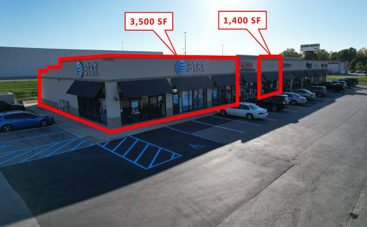 Pictures of Retail property located at 3302 John A Williams Blvd, Bedford, IN 47421 for lease - image #1