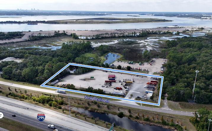 Pictures of Land property located at 9850 New Berlin Rd, Jacksonville, FL 32226 for lease - image #1