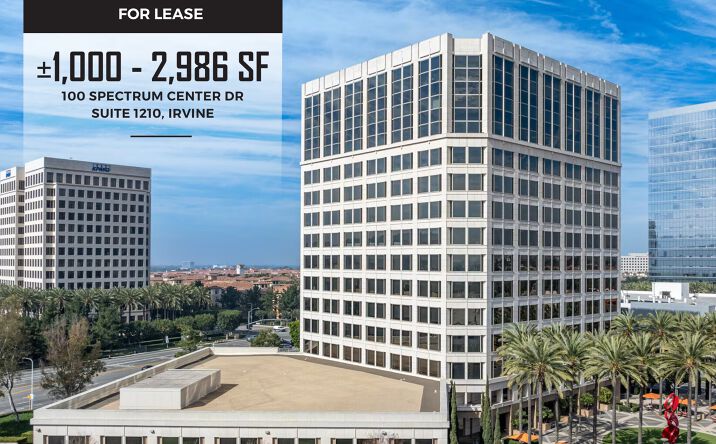 Pictures of Office property located at 100 Spectrum Center Dr, Irvine, CA 92618 for lease - image #1
