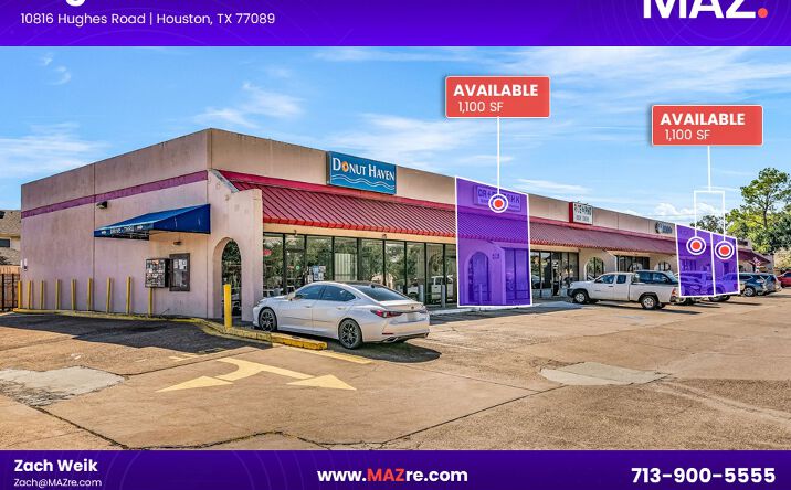 Pictures of Retail property located at 10816 Hughes Rd, Houston, TX 77089 for lease - image #1